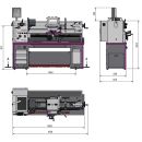 Optimum Mechanikerdrehmaschine OPTIturn TH 4010D