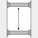 Schalungsabstandshalter 50 Stk. 17,5 cm