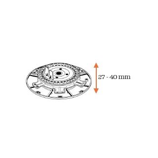 Plattenfix Balkenlager HKP27 32 St&uuml;ck